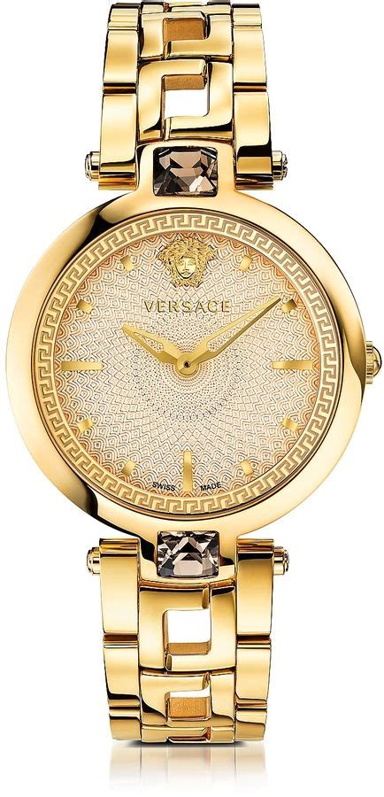 versace watch gold women|gold versace watch women.